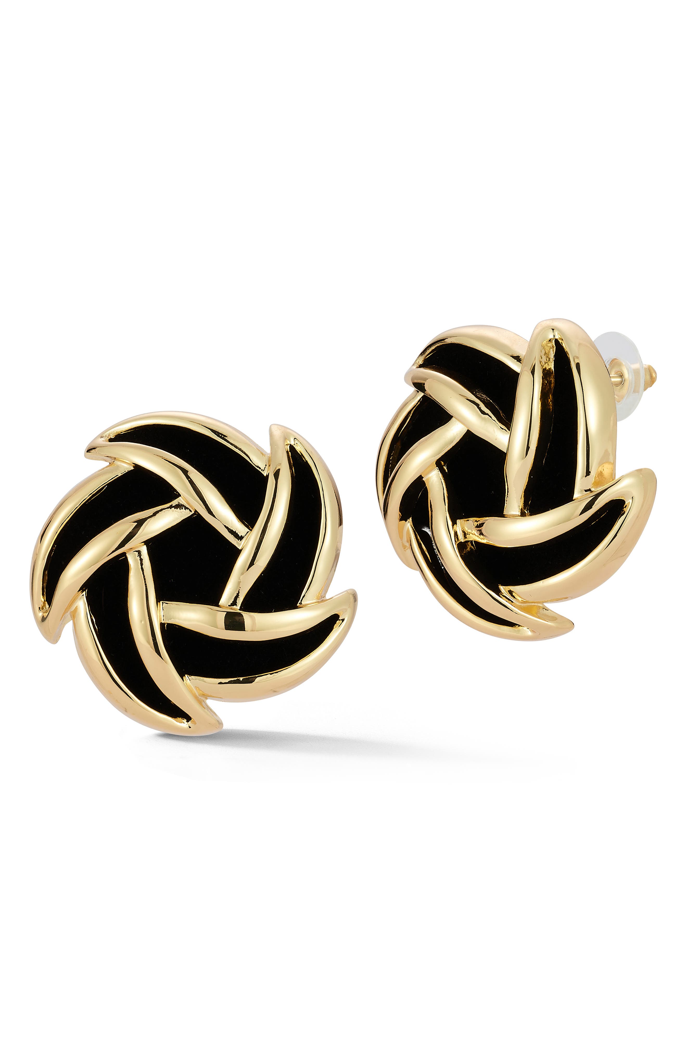 Statement Rose Stud Earrings