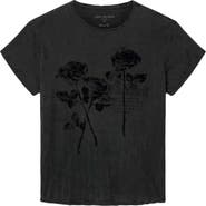 John Varvatos Raw Edge Graphic T-Shirt
