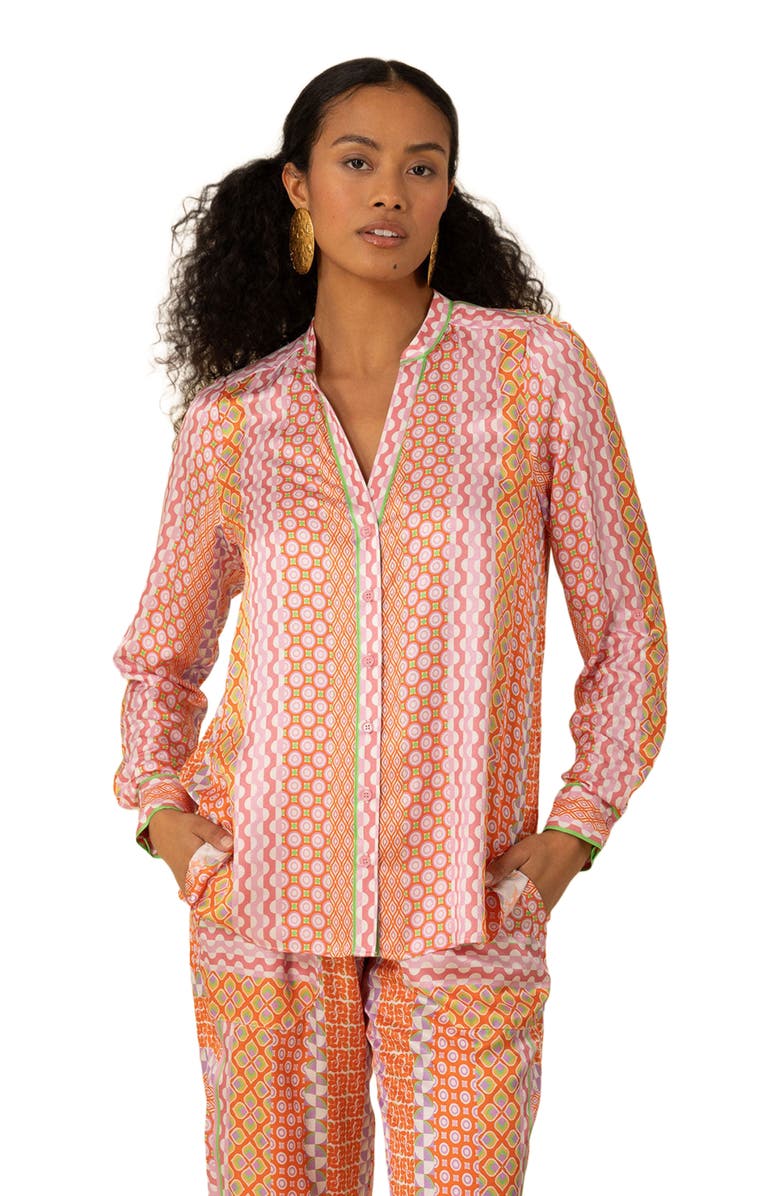 Halebob Siena Charmeuse Top, Alternate, color,