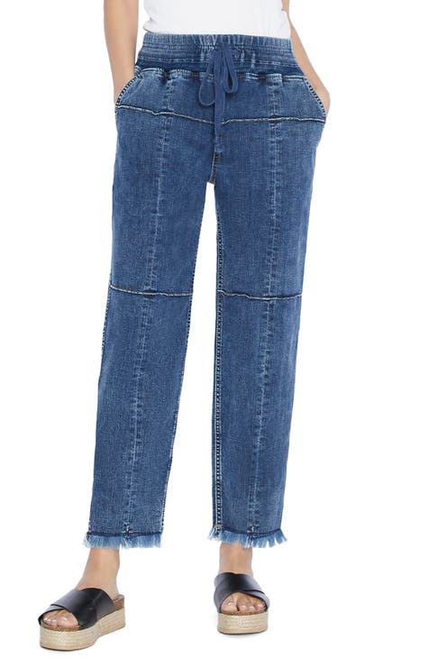 Wash Lab Pieced Relaxed Fit Jeans