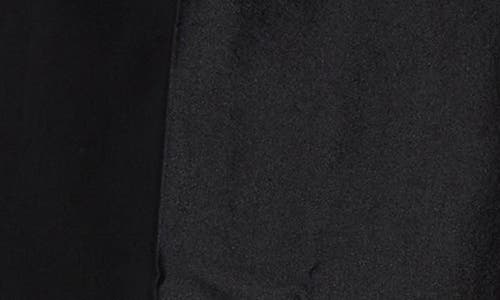 Gia Studios Andree Taffeta Bermuda Shorts In Black