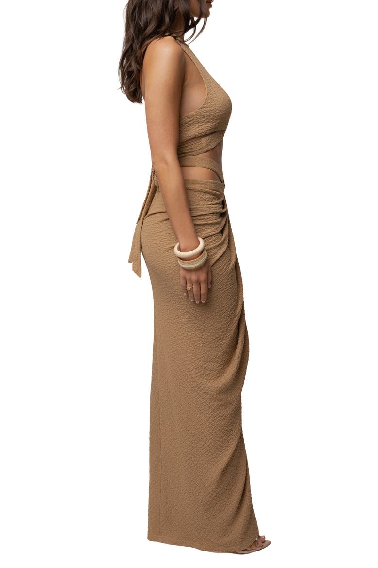 Cabana Halter top, Alternate, color, Beige