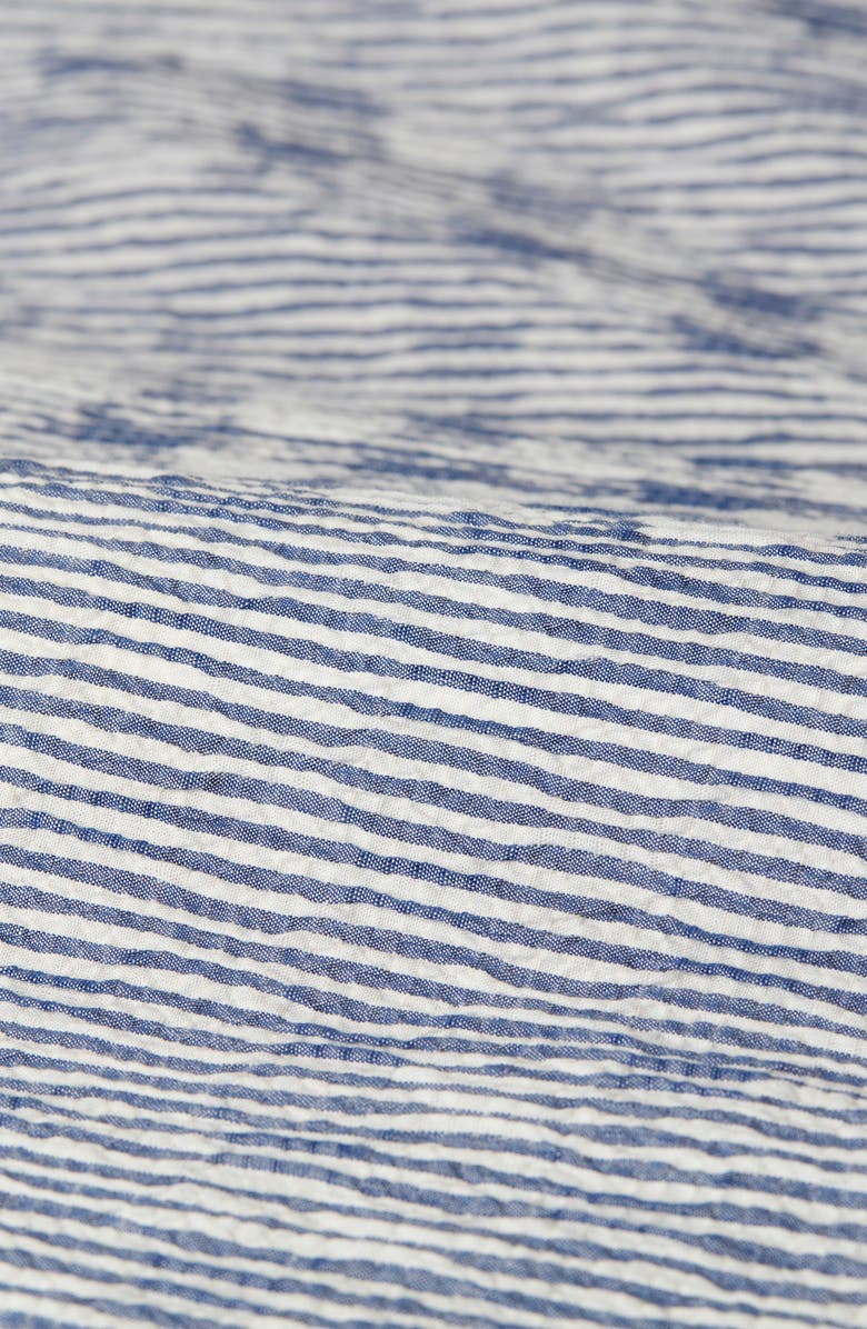 Wax London Didcot Stripe Short Sleeve Button-Up Camp Shirt, Alternate, color,