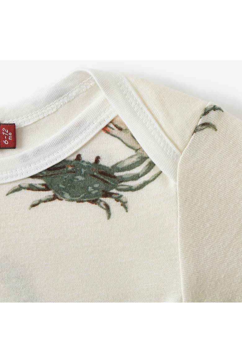 Long Sleeve One Piece, Alternate, color, Coastal Crab