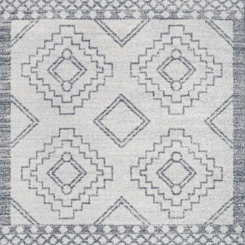 Jonathan Y Amir Moroccan Beni Souk Area Rug In Cream/gray