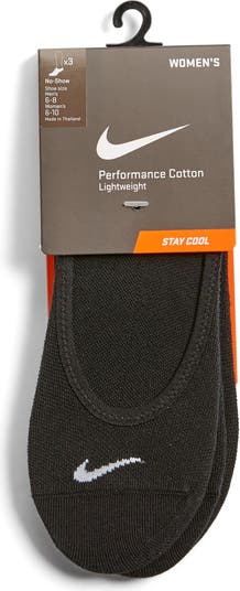 3-Pack No-Show Socks