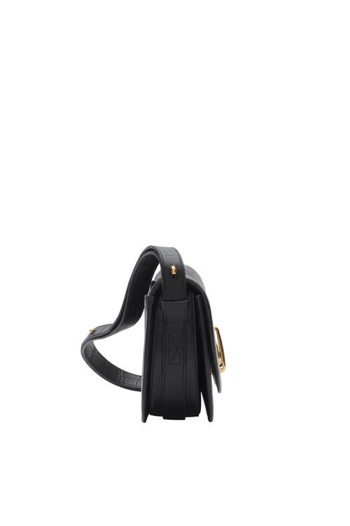 Burberry Small Rocking Horse Bag In Black