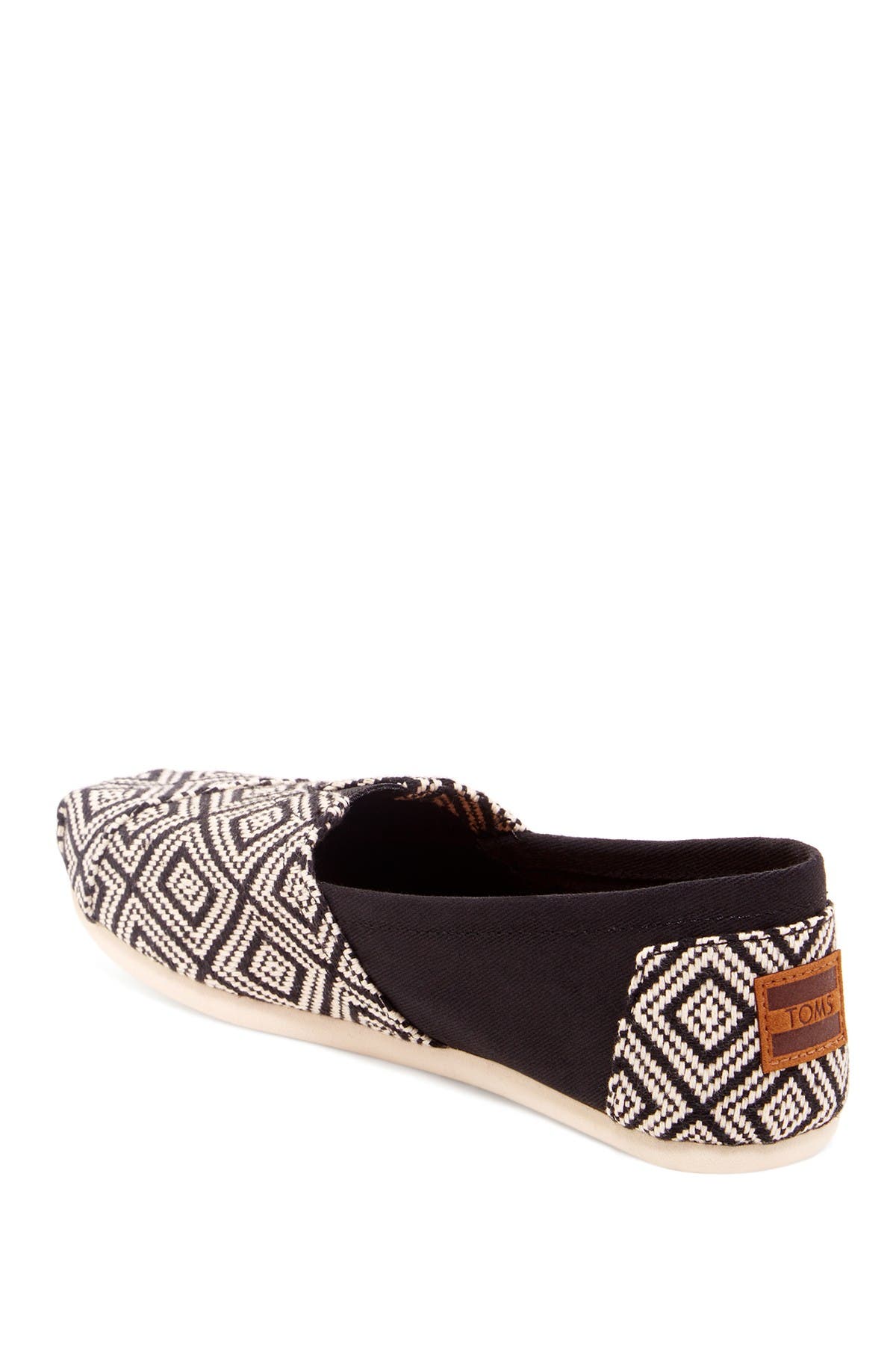 TOMS 'Classic - Whisper Diamond' Woven Slip-On, Alternate, color, 