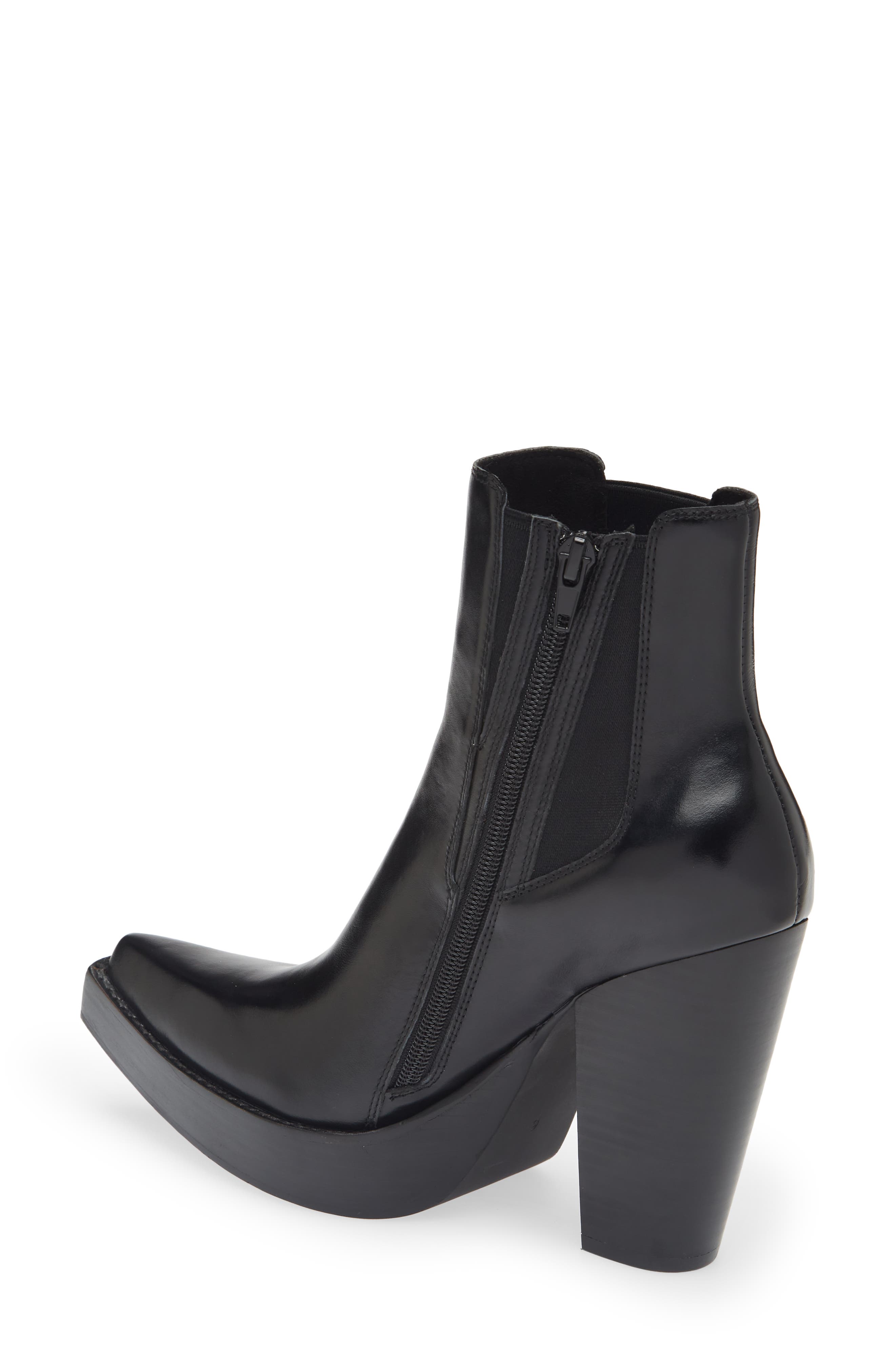 Jeffrey Campbell Subculture Pointed Toe Chelsea Boot, Alternate, color, 