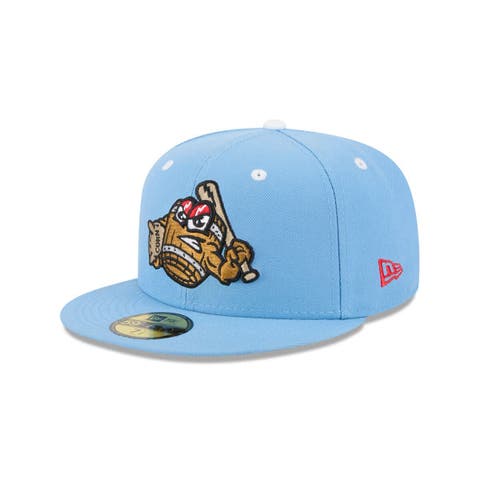 Men's New Era  Light Blue Louisville Bats Theme Nights 59FIFTY Fitted Hat