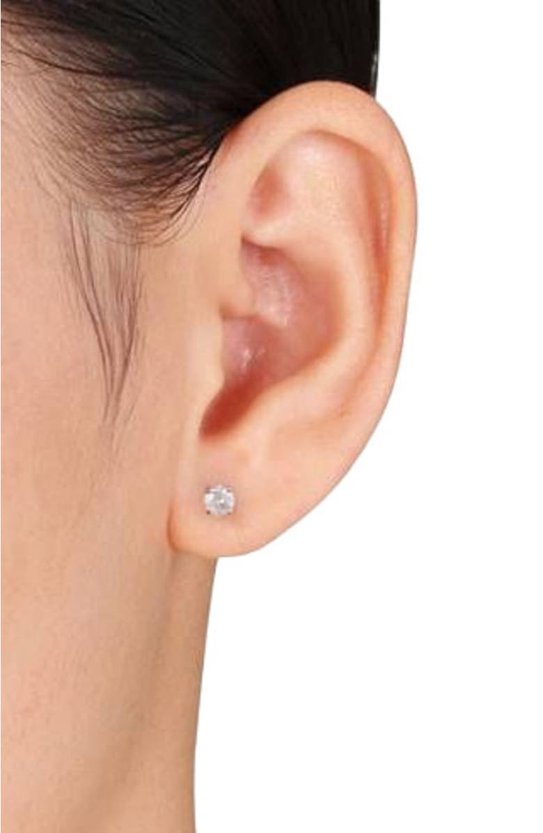 Bliss Diamond 1/2ct Round Diamond Studs Screw Back 14K Gold, Alternate, color,