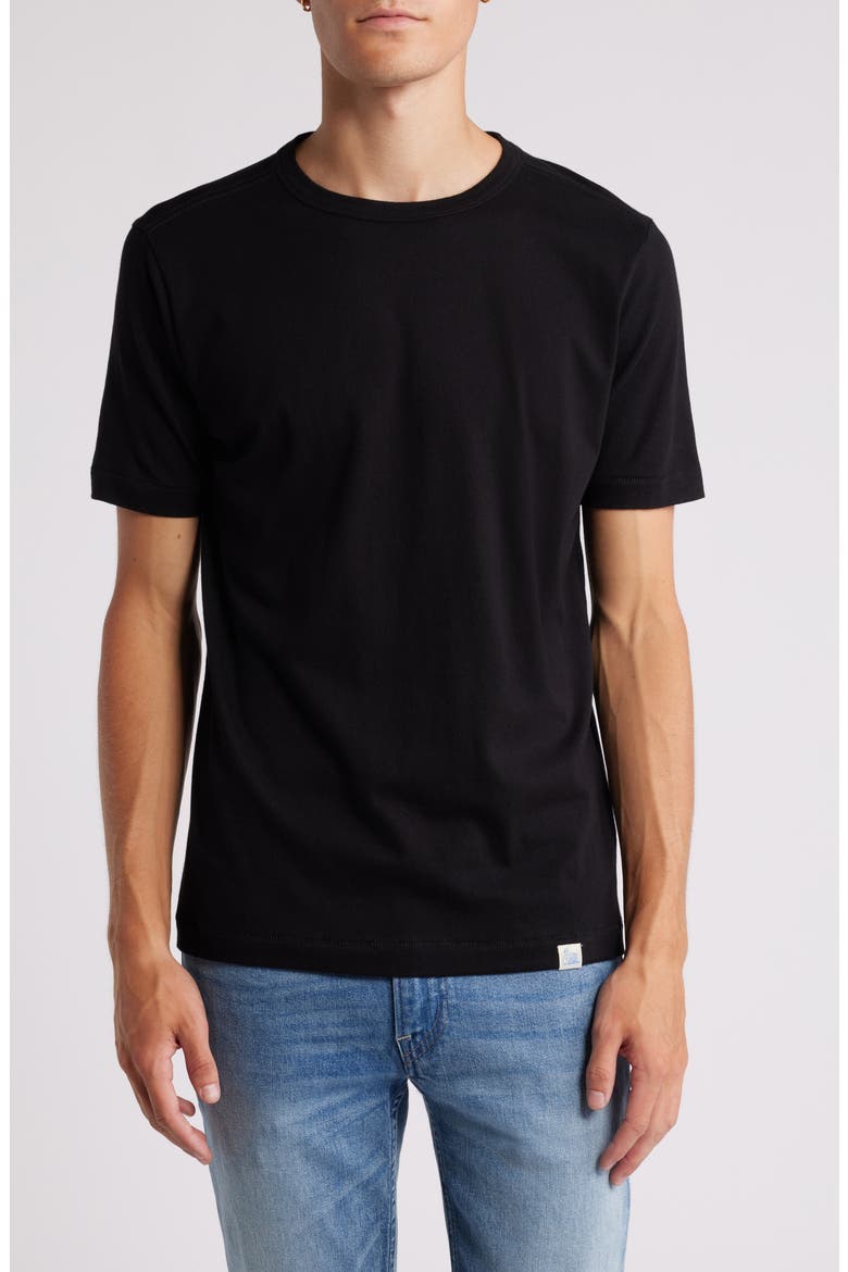 PIMATEE01 Organic Cotton Tee, Main, color, DEEP BLACK