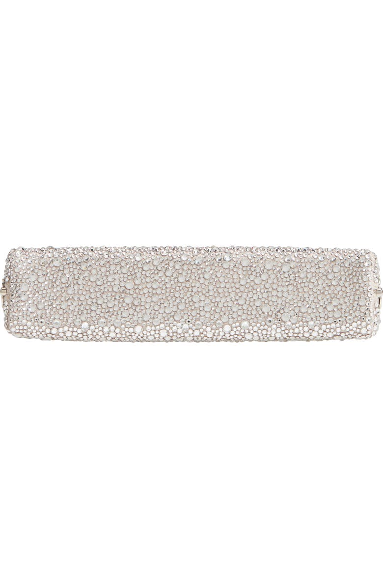 Jimmy Choo Celeste Sprinkled Crystal Mesh Frame Clutch, Alternate, color,