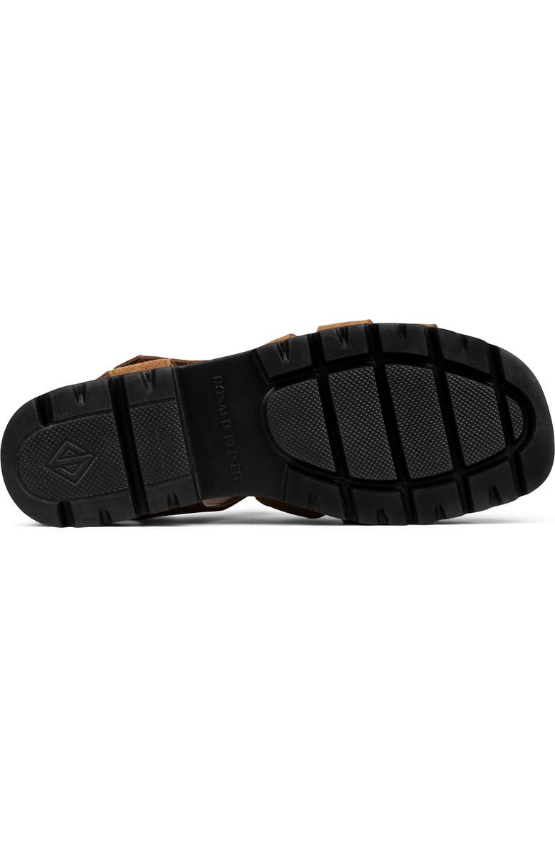 Donald Pliner Pryme Lug Sole Fisherman Sandal, Alternate, color, Saddle