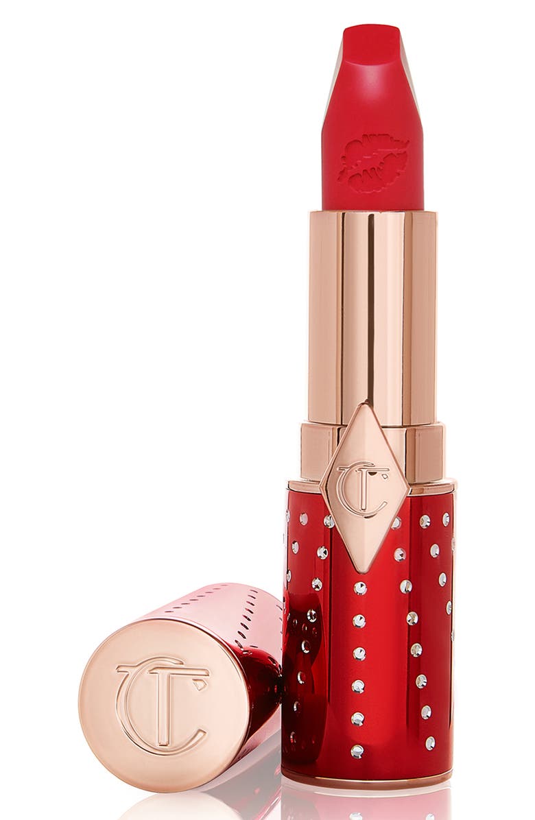 Charlotte Tilbury Lucky Cherry Matte Revolution Lipstick, Main, color, 