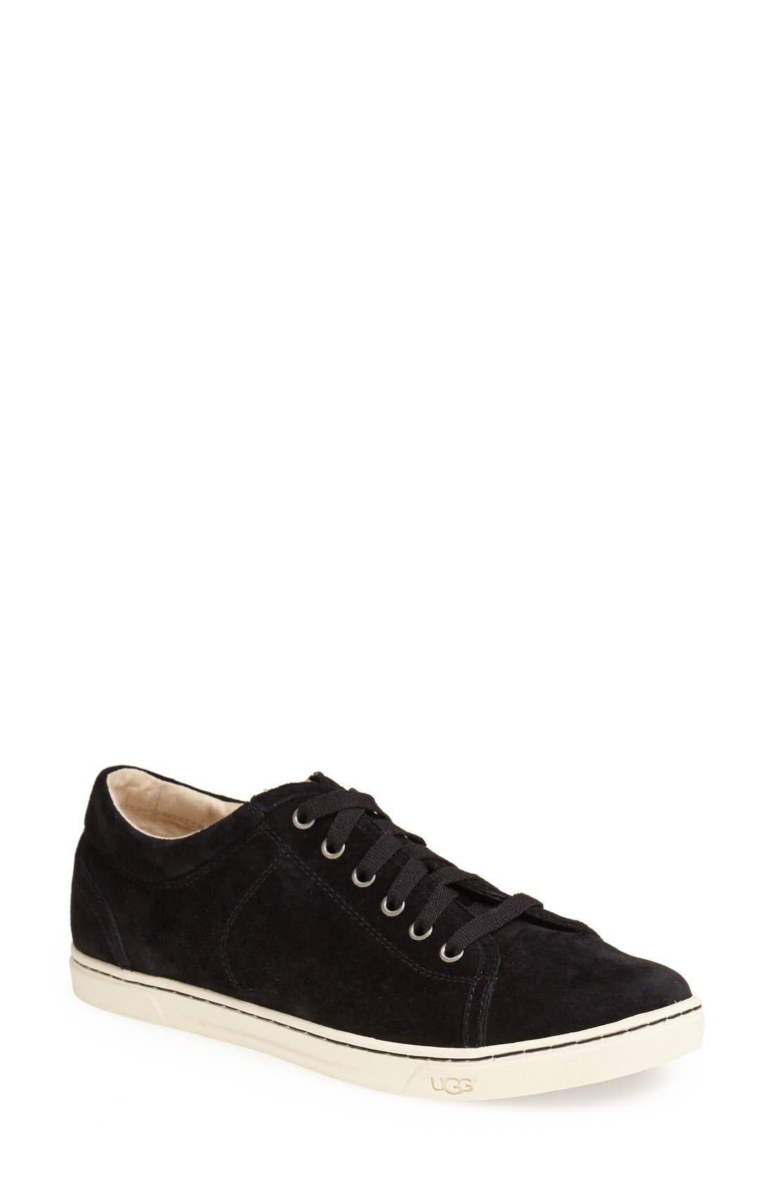 UGG<sup>®</sup> 'Tomi' Water Resistant Suede Sneaker, Main, color, 