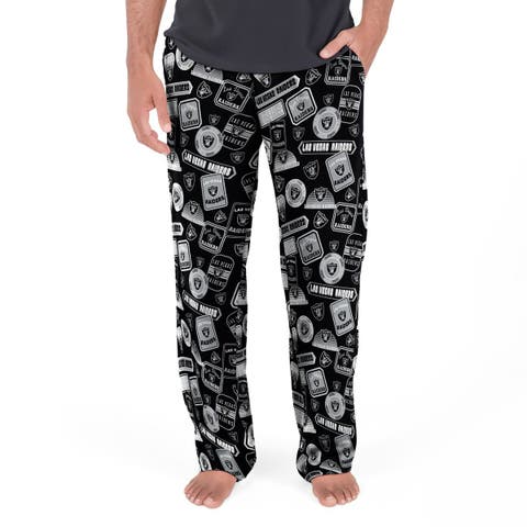 Men's Concepts Sport Black Las Vegas Raiders Grady Pants