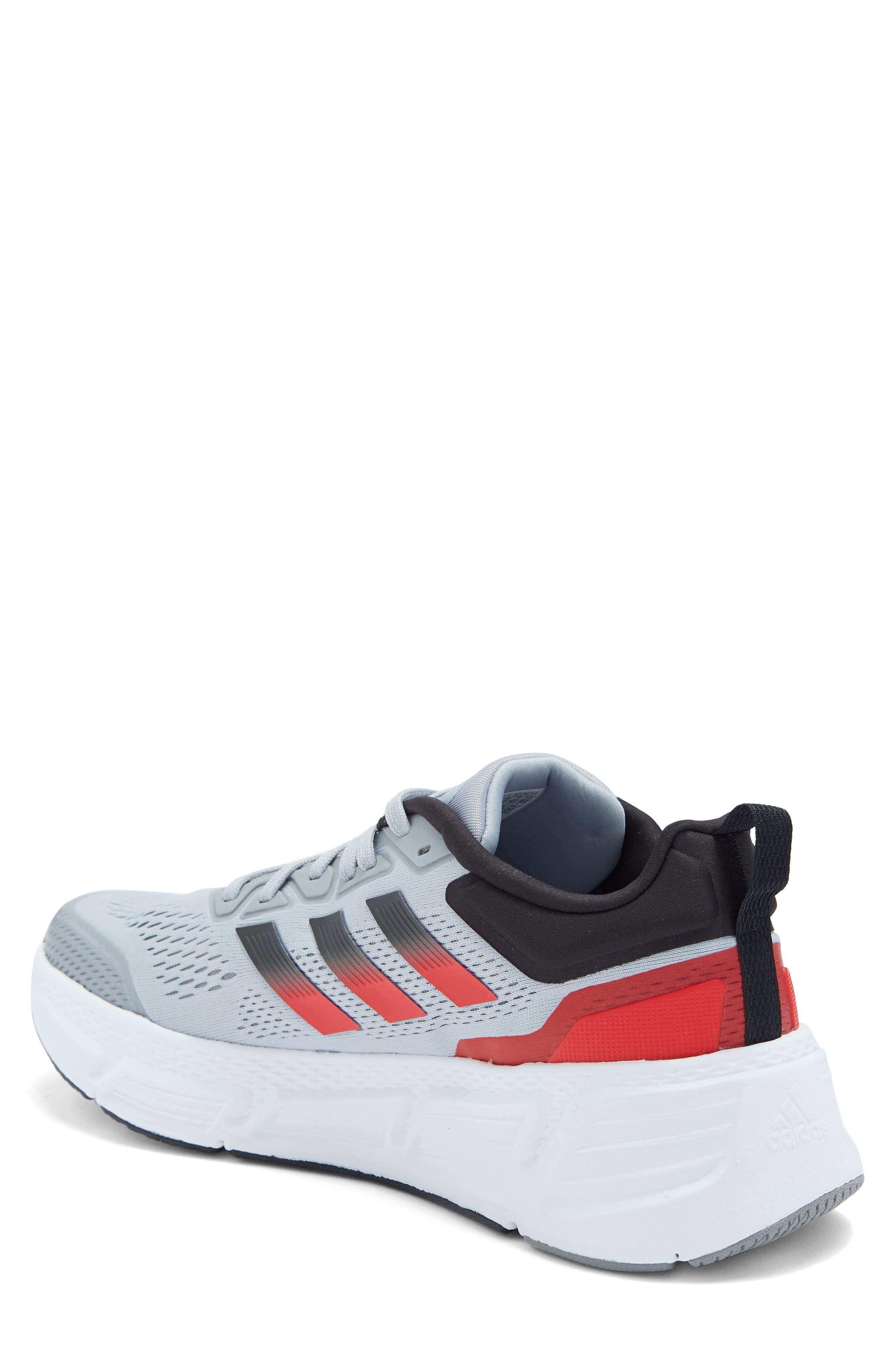 Questar Running Shoe, Alternate, color, HALO SILVER / RED / BLACK