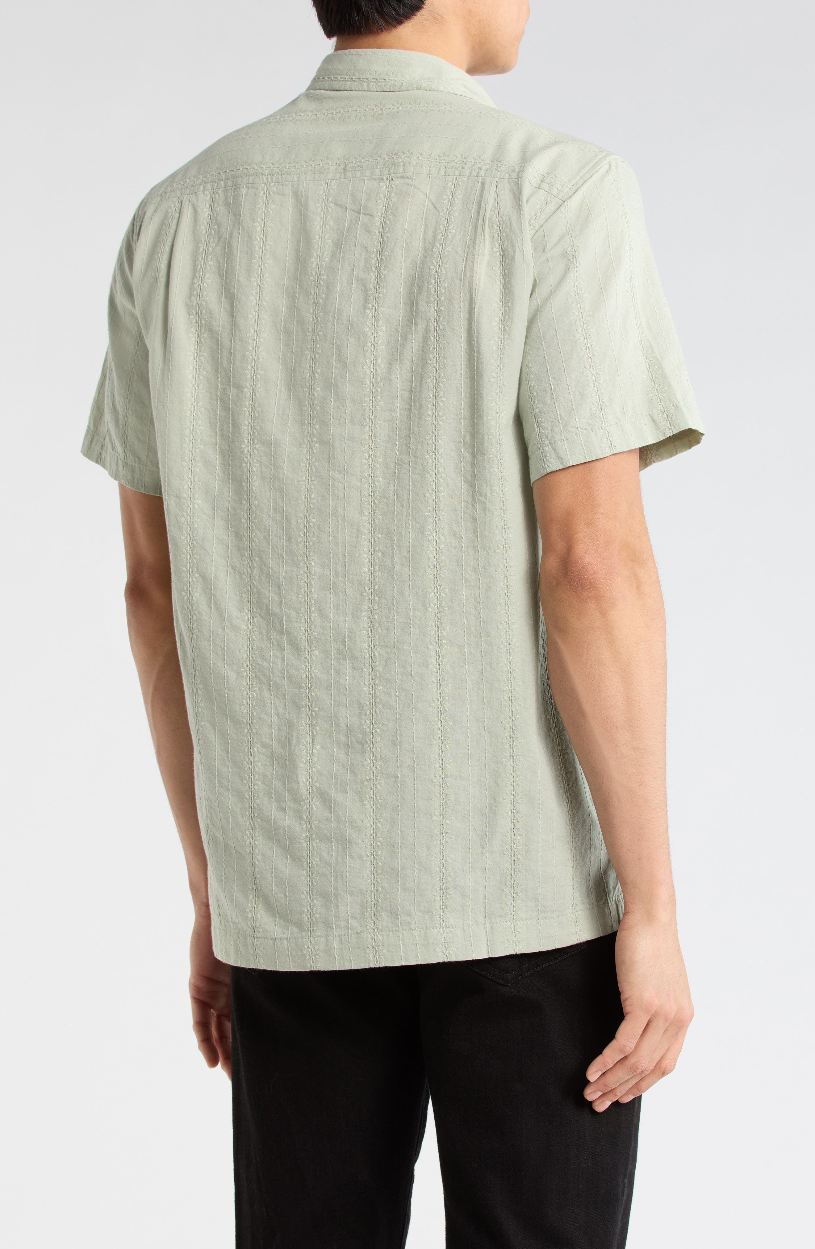 Playa Short Sleeve Button-Up Shirt - image 2