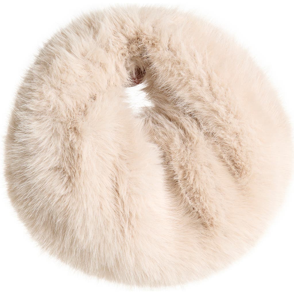 Naked Wardrobe Mini Faux Fur Bag In White