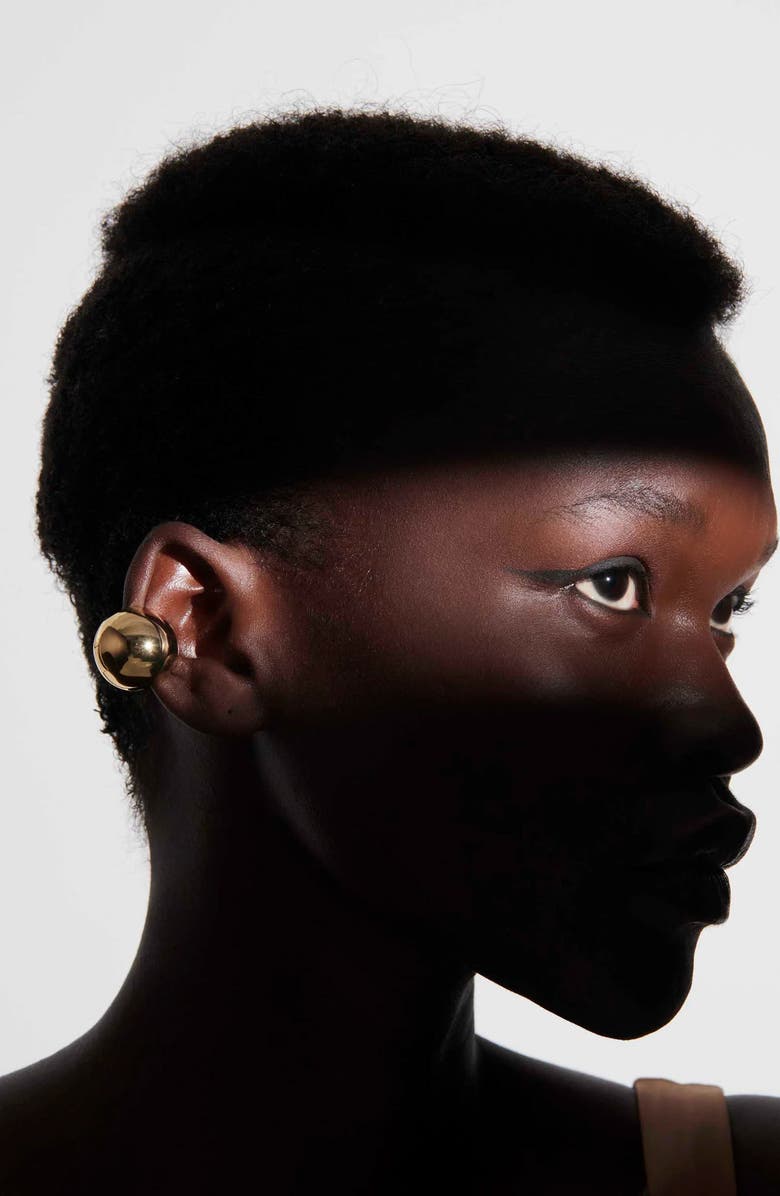 DEMARSON Jane Single Ear Cuff, Alternate, color, Gold