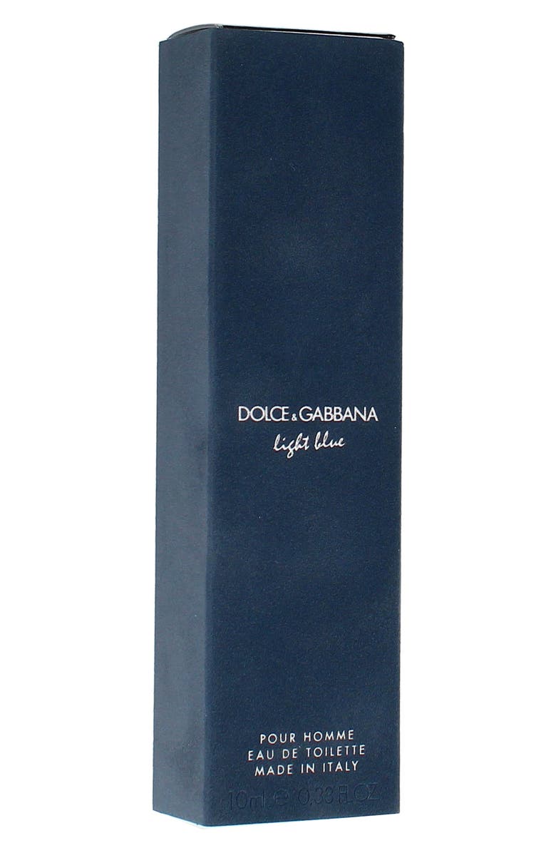 Dolce&Gabbana Light Blue Pour Homme Eau de Toilette Travel Spray, Alternate, color, Light Blue