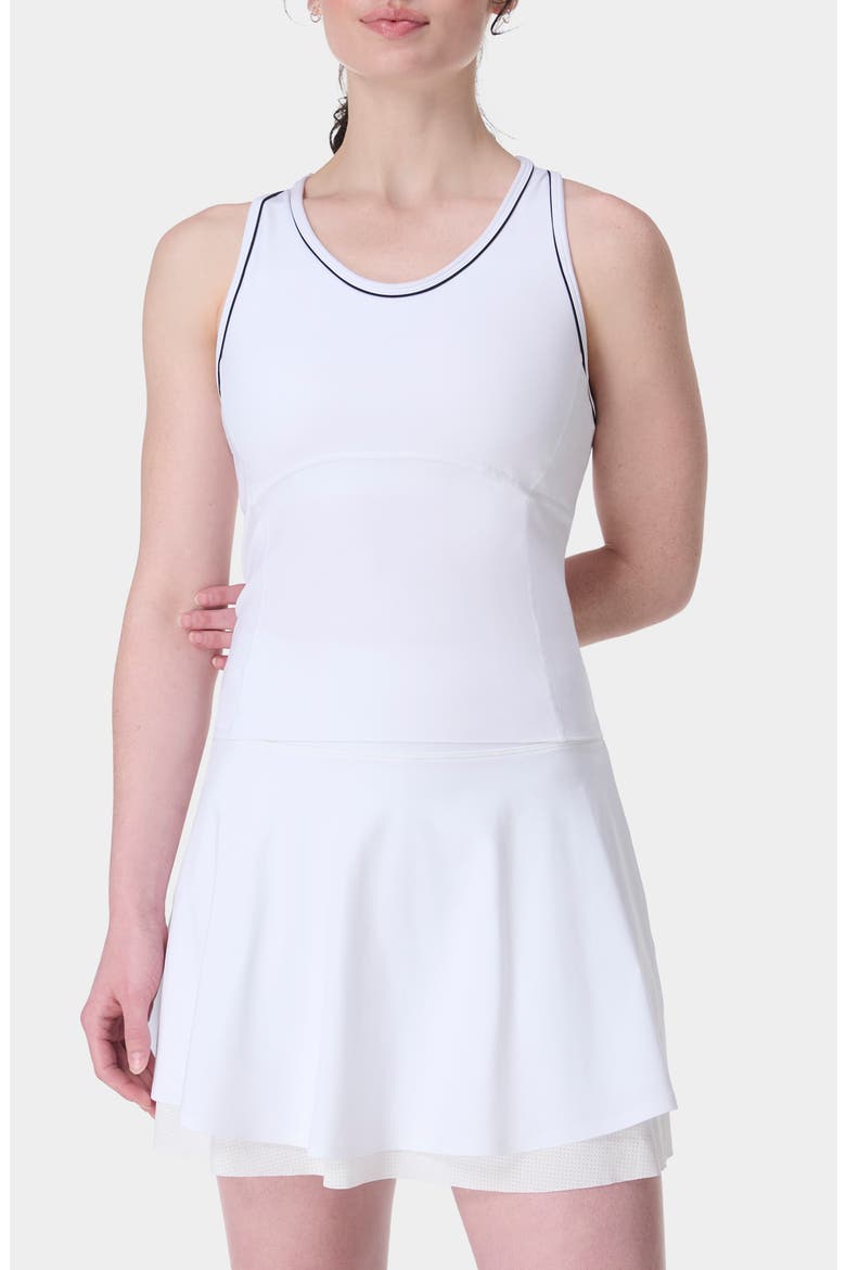 Pro Racket Power Tank Top, Main, color, WHITE