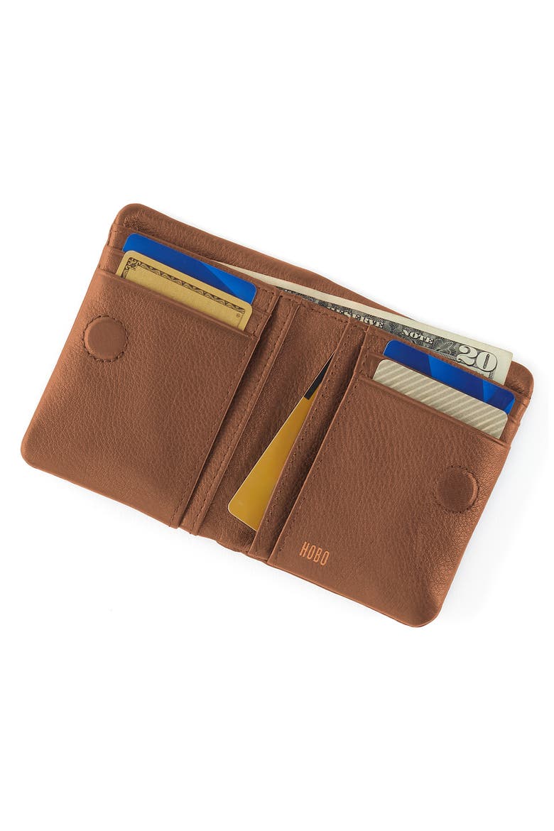 Lumen Mini Wallet, Alternate, color, TIMBER BROWN