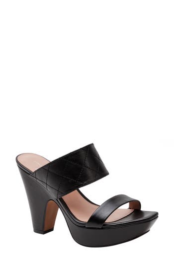 Linea Paolo Indigo Platform Sandal In Black