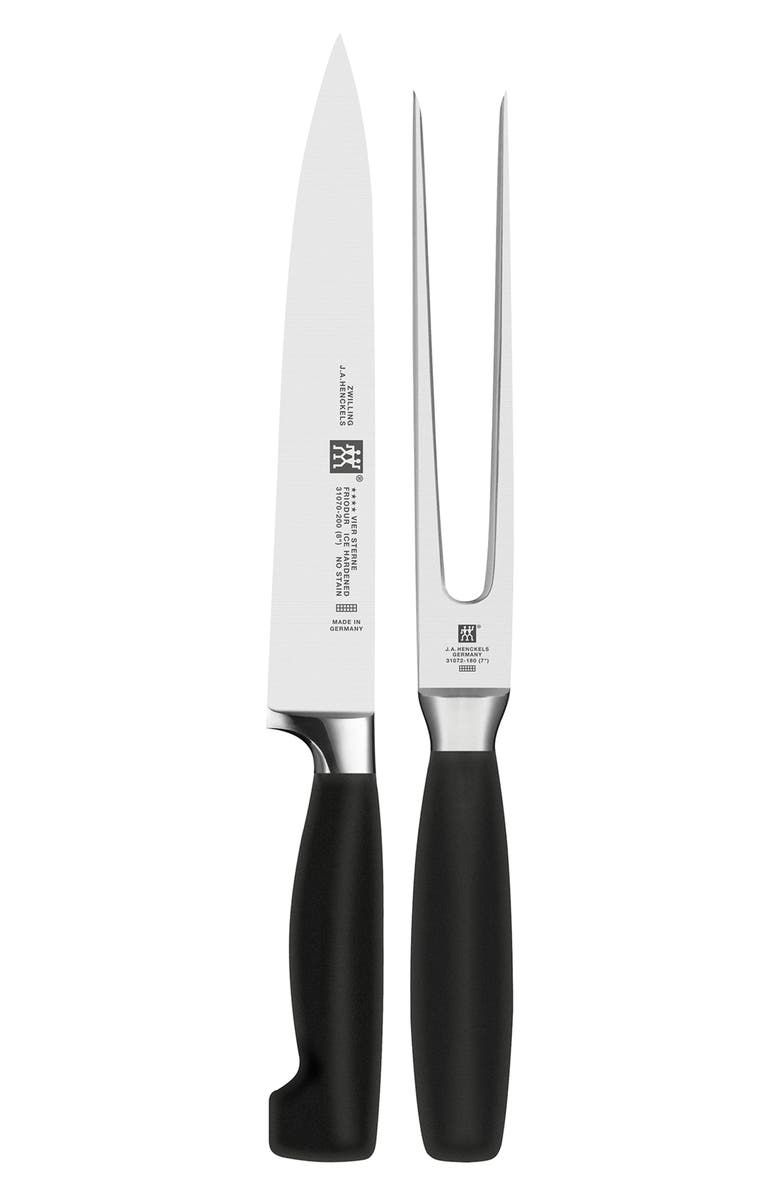 ZWILLING Four Star Two-Piece Carving Set, Main, color, 