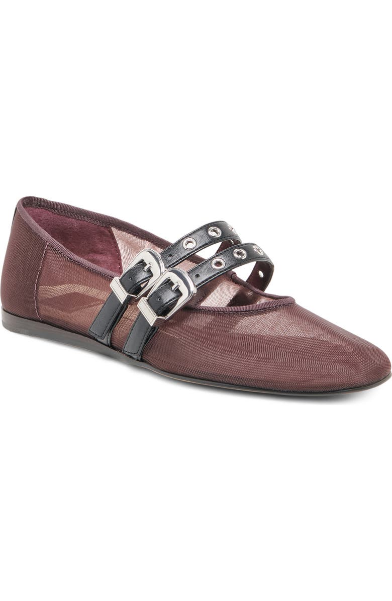 Dolce Vita Baylee Mary Jane Flat, Main, color, Berry Mesh