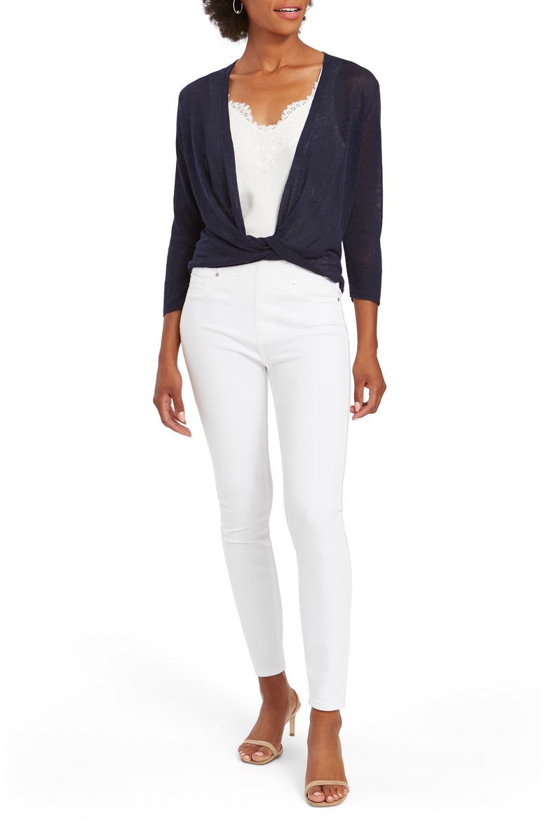 4-Way Convertible Cardigan, Alternate, color, DARK INDIGO