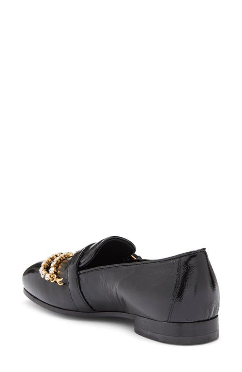 Moschino Chain Loafer In Black