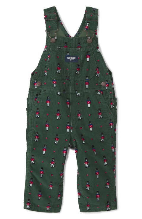 Cotton Corduroy Overalls