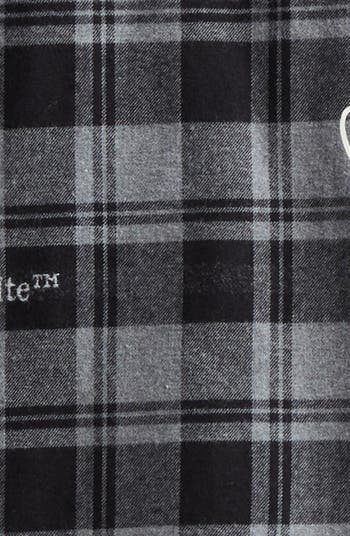 Tシャツ・カットソー Off-White CHARACTER CHECK FLANN SHIRT 25227887_55423360_600.jpg