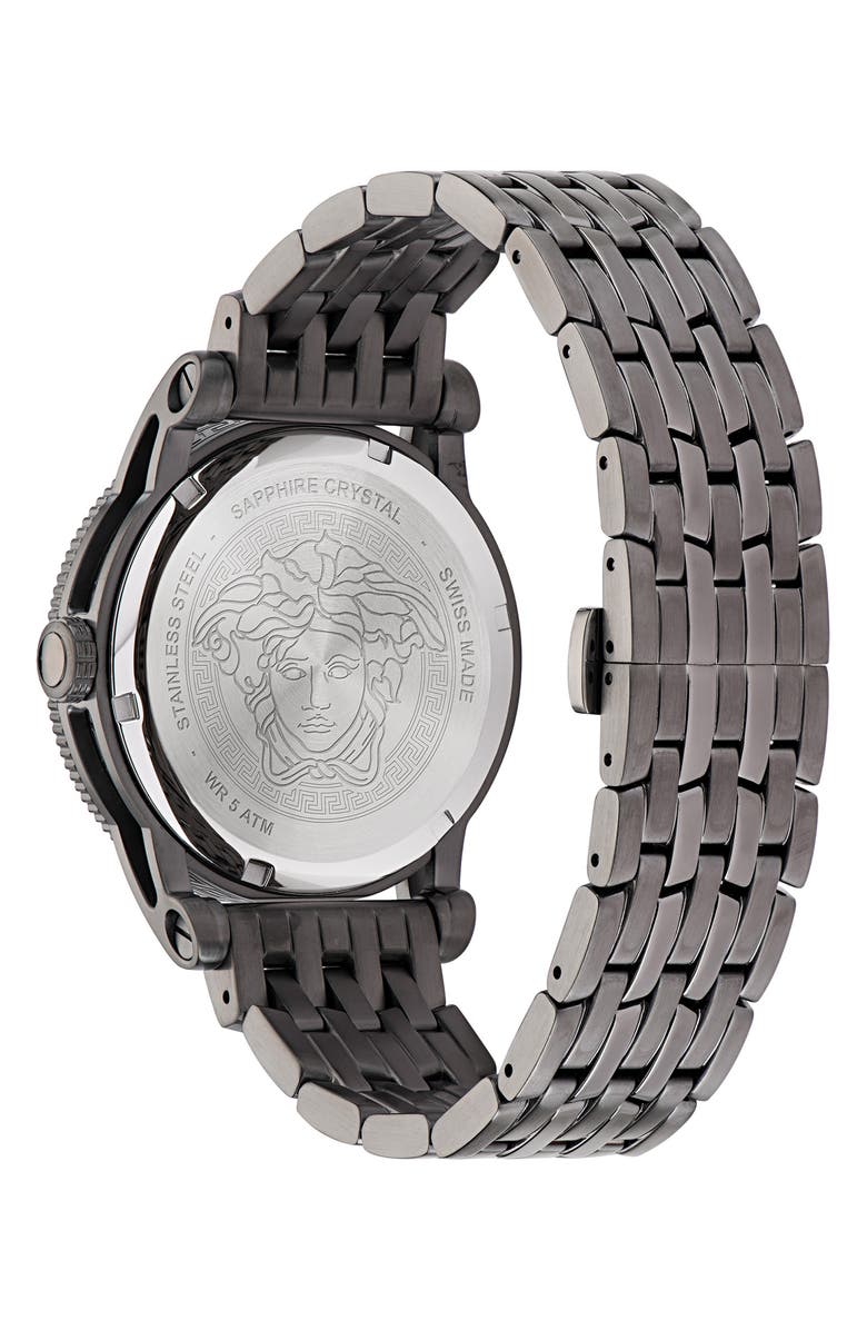 Versace Palazzo Bracelet Watch, 43mm, Alternate, color, 