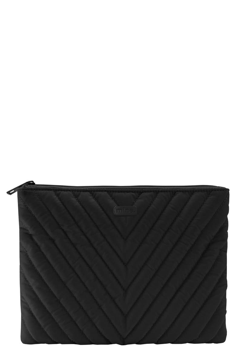 MYTAGALONGS Jetsetter Quilted Cosmetic Bag, Main, color,