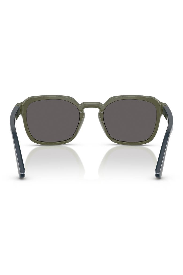 Kids' 46mm Irregular Sunglasses, Alternate, color, GREEN