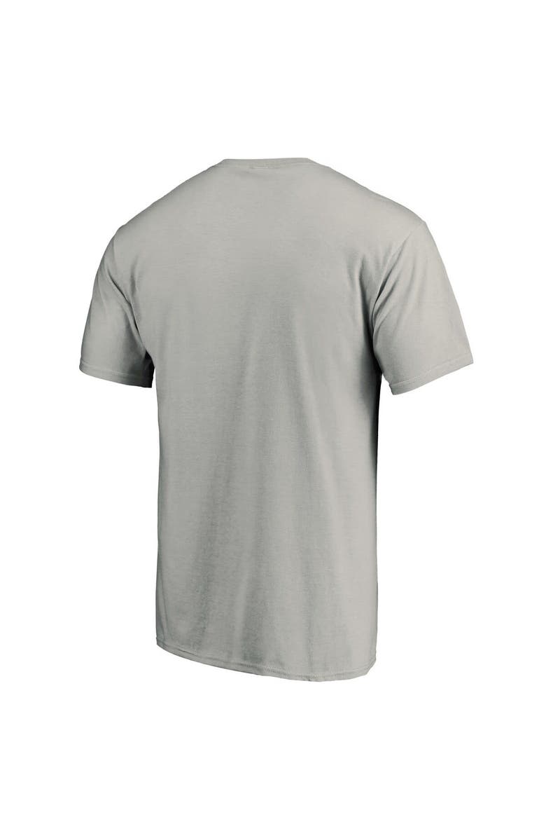 FANATICS Men's Fanatics Branded Heathered Gray Boston Celtics Primary Team Logo T-Shirt, Alternate, color, 