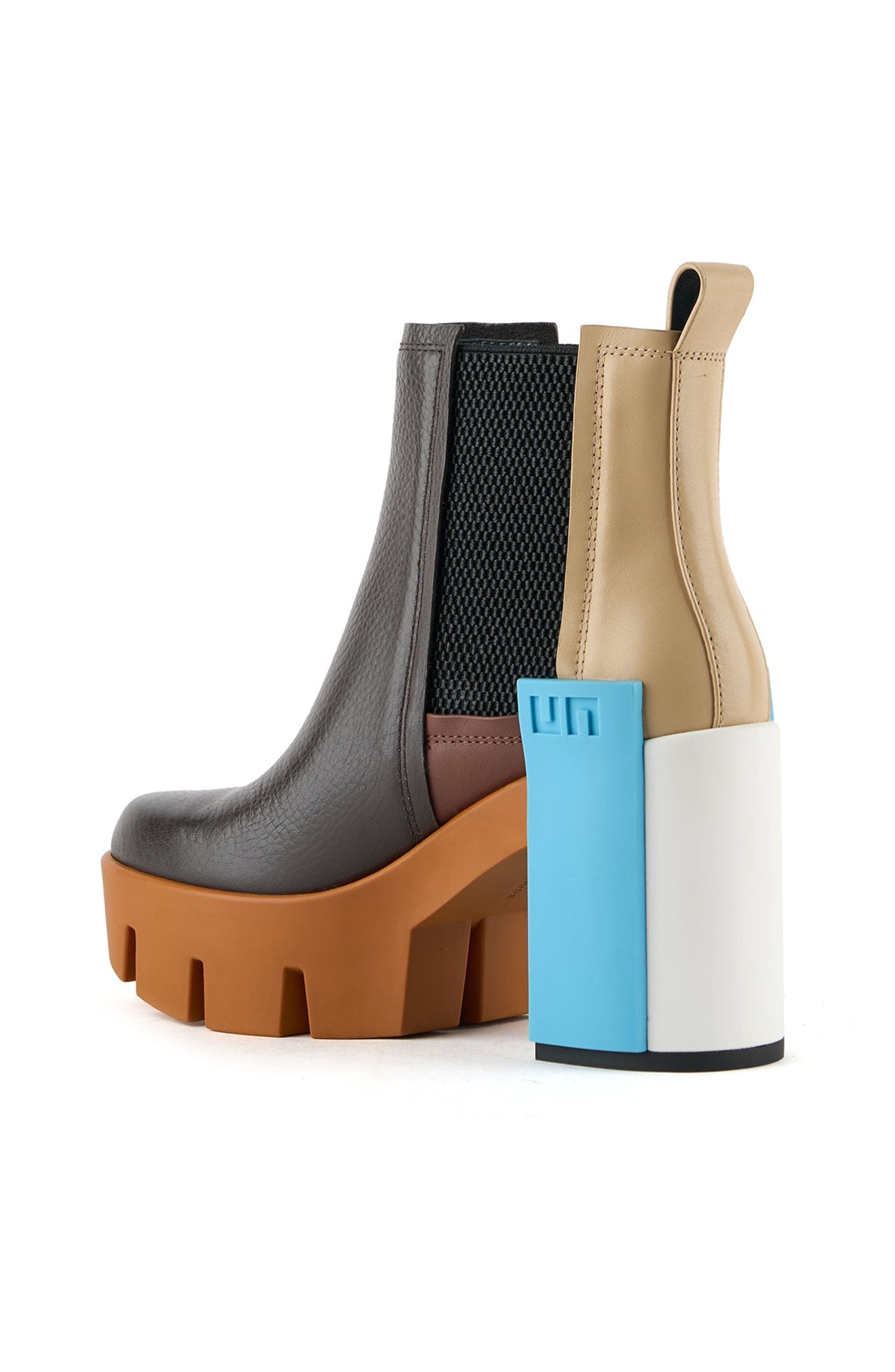 United Nude Grip Chelsea Mid IV Boot, Alternate, color, Coffee Mix