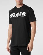 PHILIPP PLEIN T-Shirt Round Neck Gothic Plein Men