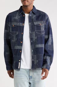 Scotch & Soda Patchwork Denim Overshirt