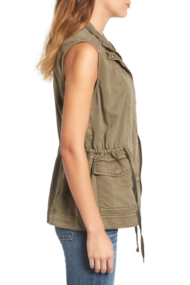 Utility Vest, Alternate, color, DARK OLIVE