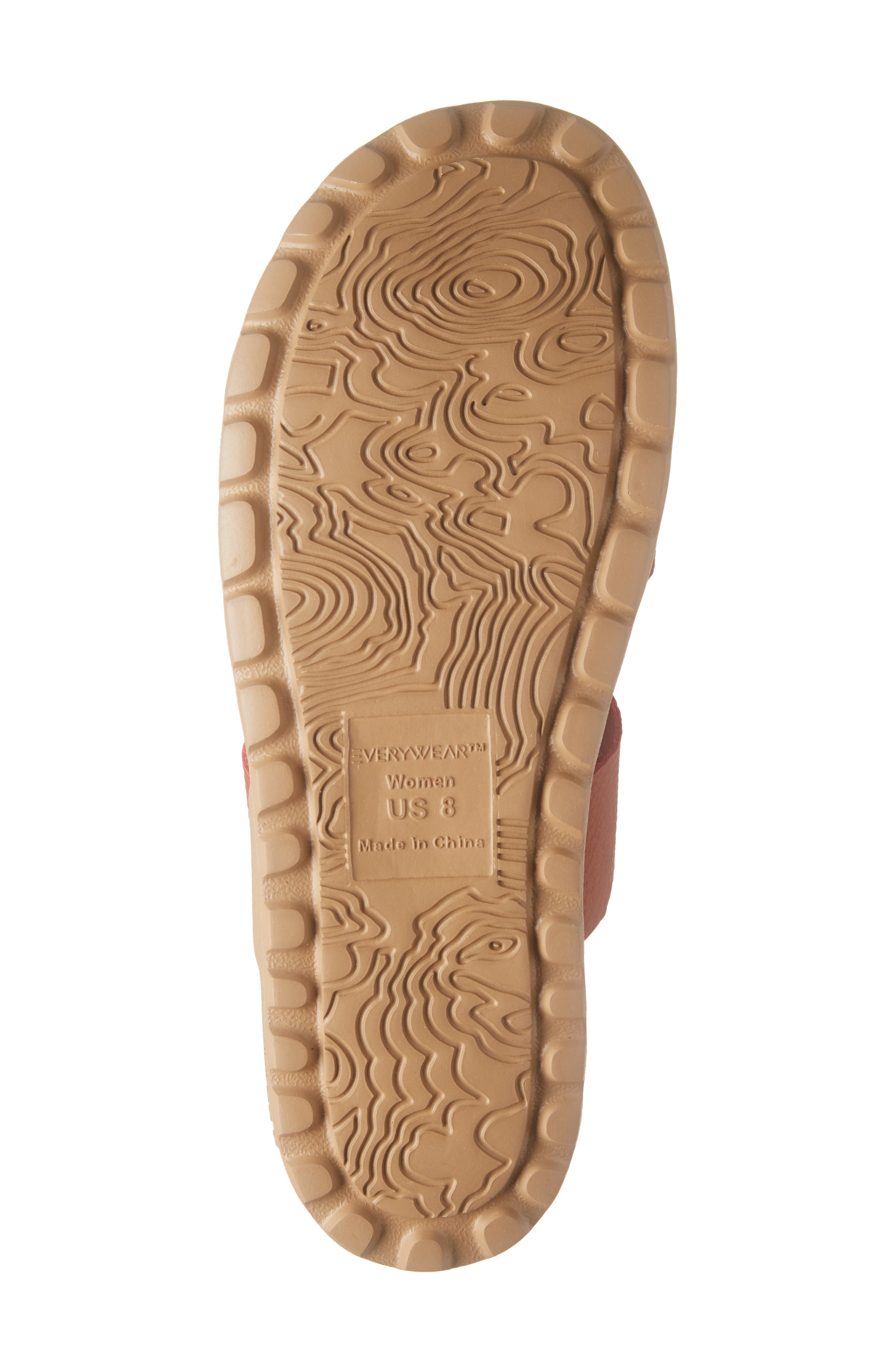 Acorn Riley Leather Sandal, Alternate, color, Copper Leather