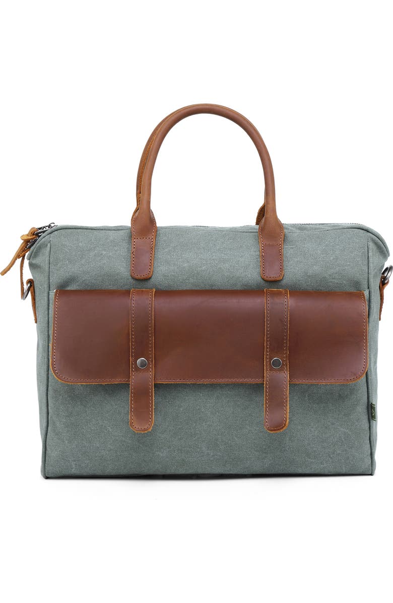 THE SAME DIRECTION Canvas Computer Briefcase, Main, color,