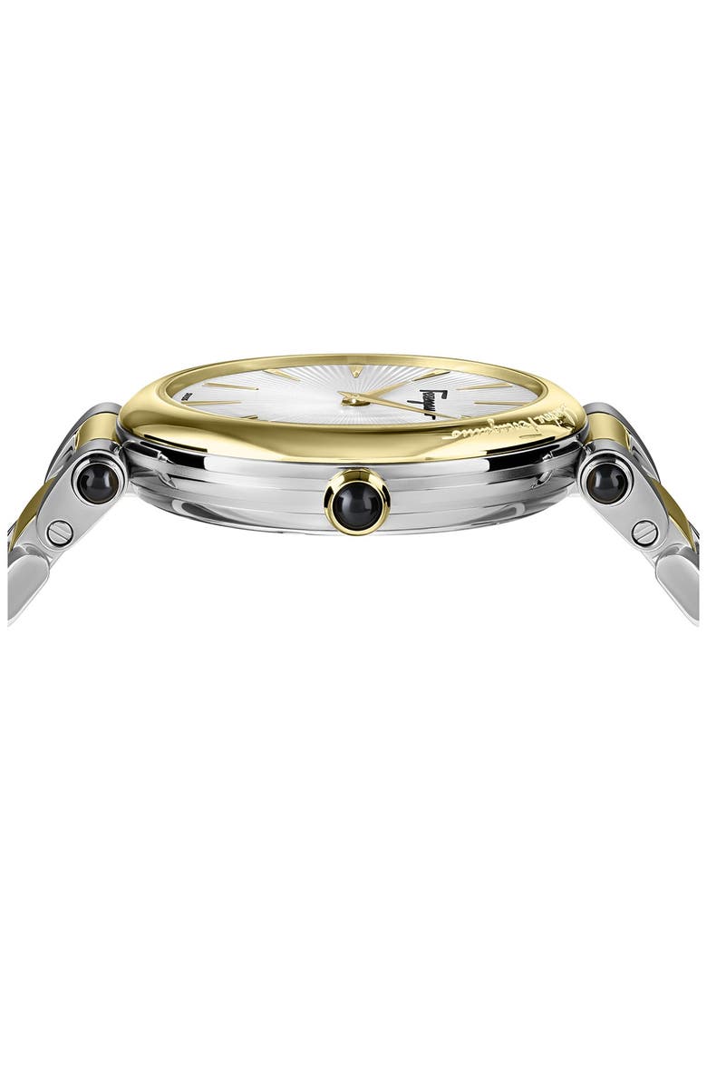 FERRAGAMO Women's Two-Tone Stainless Steel Bracelet Watch, 36mm, Alternate, color, 