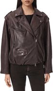AllSaints Samina Leather Biker Jacket