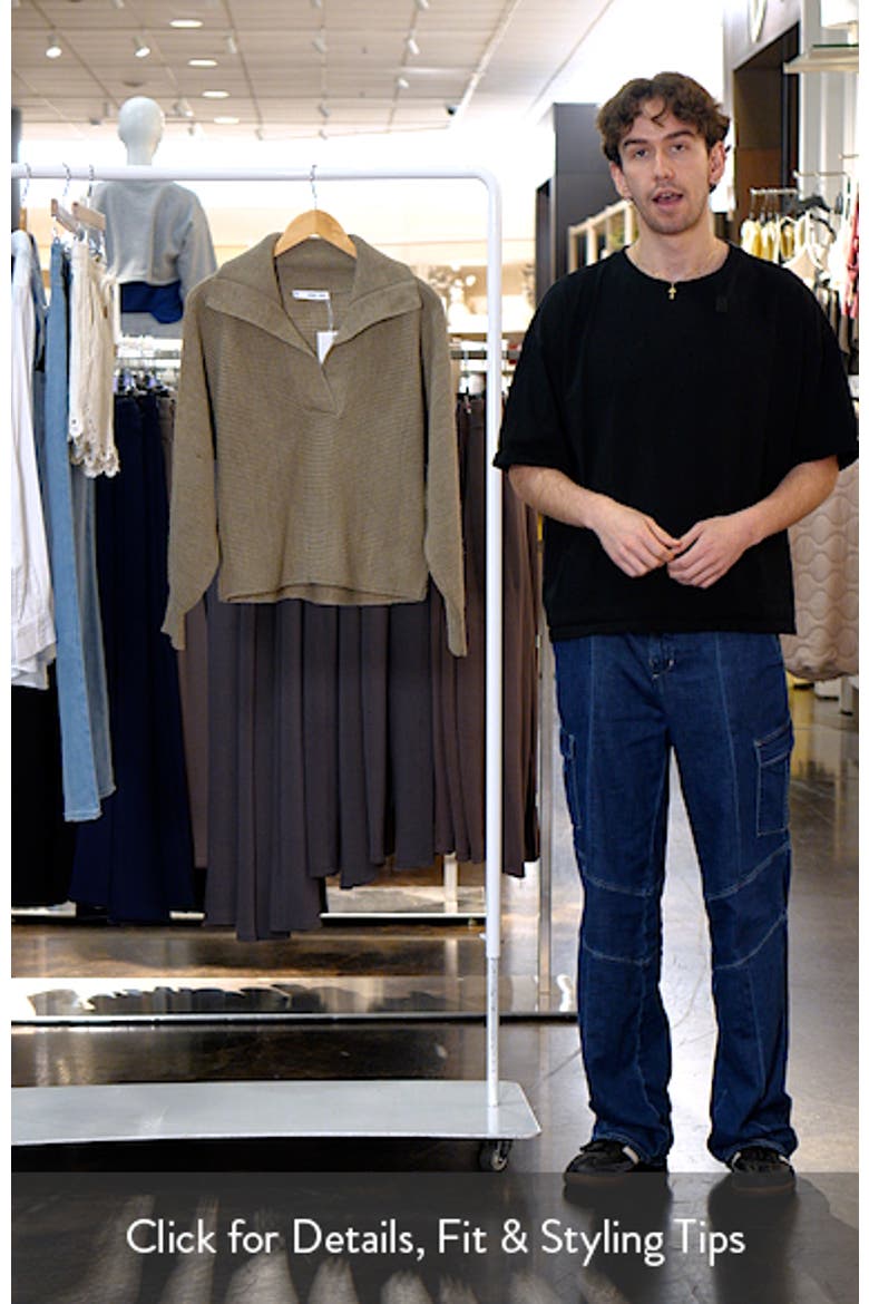Manzana Dolman Sleeve Polo Sweater video