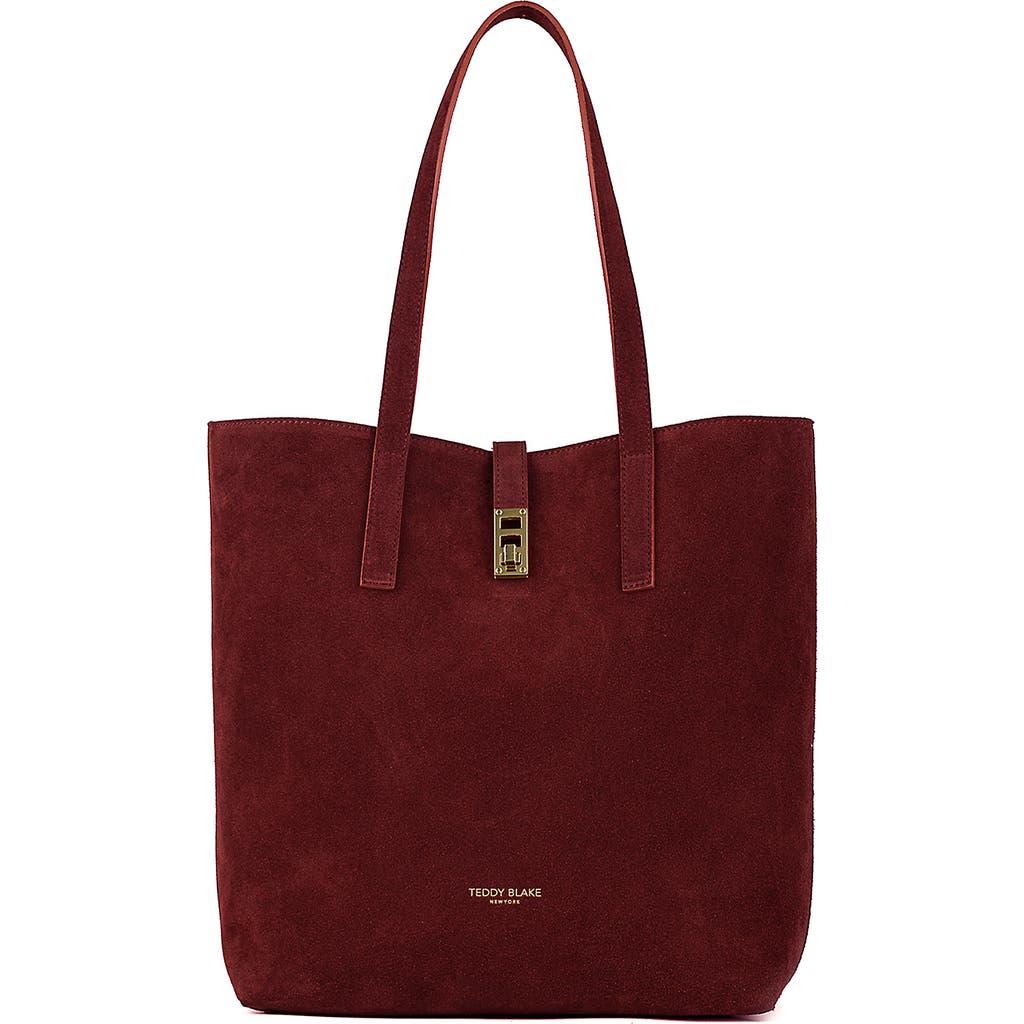 Teddy Blake Nina Suede 12" In Dark Red