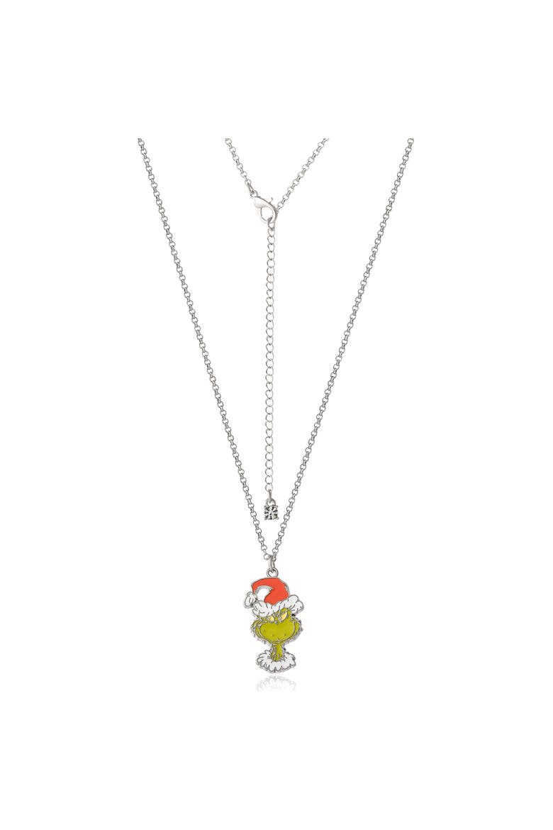 The Grinch and Max Pendant BFF Necklace for 2, 16"+3", Alternate, color, Multi